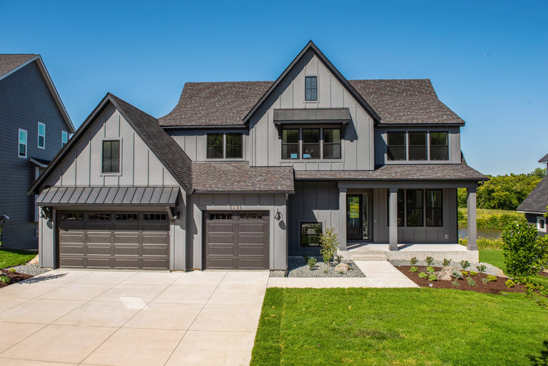 Reed Dandelet New Construction Gray Front View
